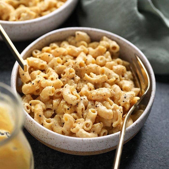 Ultra Creamy Vegan Mac and Cheese with Cashew Sauce